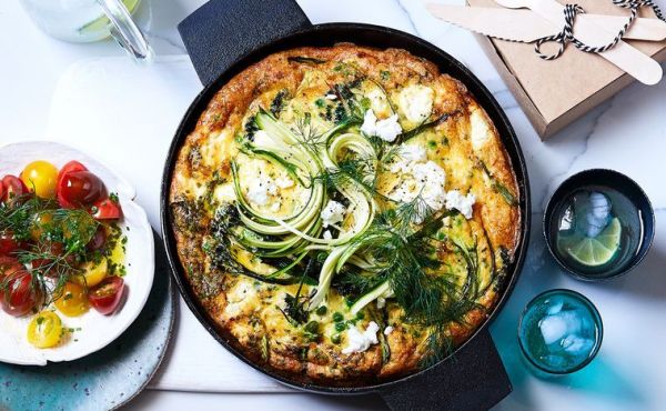 Read more about Goats cheese and vegetable frittata